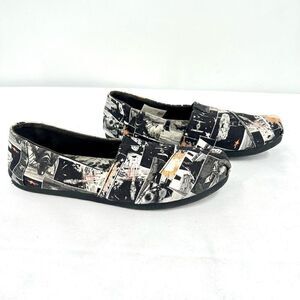 Toms Star Wars X Limited Edition Darth Print Ortholite Classic Alpargata Sz 6.5